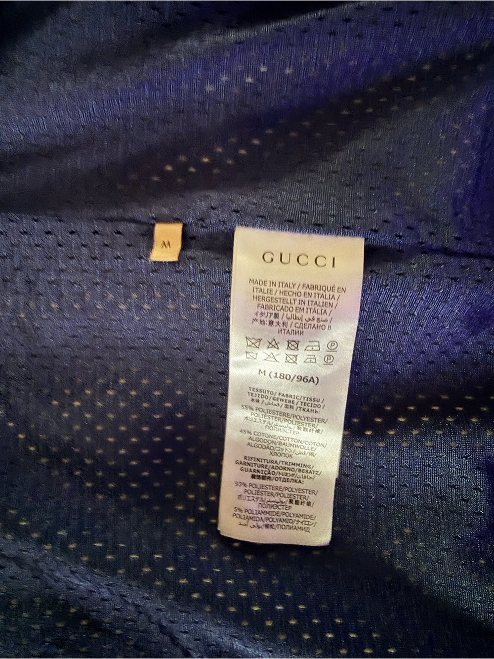 Gucci Multicolor Rainbow GG Zip Bomber Jacket - Picture 7 of 7